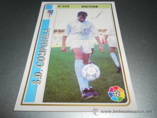 Football Stickers: 358 VICTOR COMPOSTELA CROMOS ALBUM MUNDICROMO LIGA FUTBOL 1994 1995 94 95
