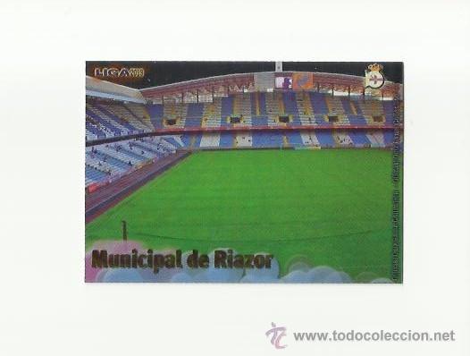 Fu&szlig;ball-Sticker: 461 ESTADIO MUNICIPAL DE RIAZOR - BRILLO LISO -  MUNDICROMO 2012 2013 PLATINUM 12 13