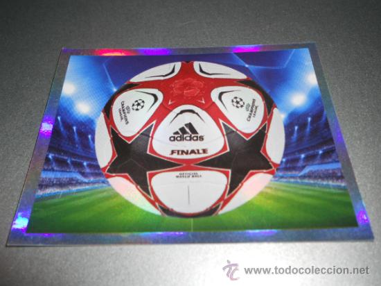 Cromos de f&uacute;tbol: 3 BALON OFICIAL ADIDAS FINAL CROMOS ALBUM LIGA CAMPEONES CHAMPIONS LEAGUE 2009 2010 09 10 PANINI