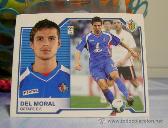 Cromos de f&uacute;tbol: EDICIONES ESTE 2007-2008  07 08   DEL MORAL   (GETAFE)   SIN PEGAR - Foto 1