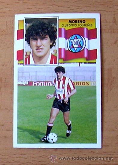 Cromos de f&uacute;tbol: Logro&ntilde;&eacute;s - Moreno - Ediciones Este 1990-1991, 90-91 - nunca pegado - Foto 1