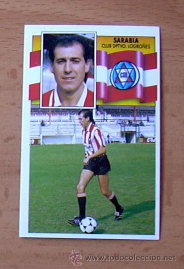 Cromos de f&uacute;tbol: Logro&ntilde;&eacute;s - Sarabia - Ediciones Este 1990-1991, 90-91 - nunca pegado - Foto 1