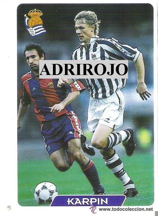 65 fernando hierro - real madrid - liga 94 95 - - Comprar Cromos de