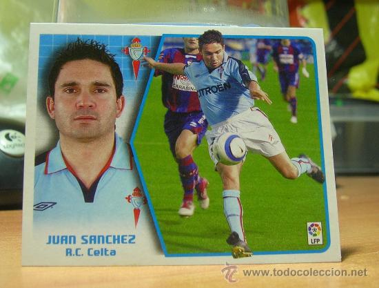 Cromos de f&uacute;tbol: EDICIONES ESTE 2005-2006  05 06   S&Aacute;NCHEZ    (CELTA)   SIN PEGAR - Foto 1