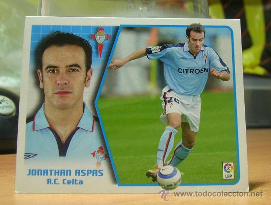 Cromos de f&uacute;tbol: EDICIONES ESTE 2005-2006  05 06   JONATHAN  ASPAS   (CELTA)   SIN PEGAR - Foto 1