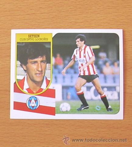Cromos de f&uacute;tbol: Logro&ntilde;&eacute;s - Seti&eacute;n - Ediciones Este 1991-1992, 91-92 - nunca pegado - Foto 1