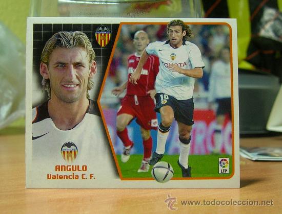 Cromos de f&uacute;tbol: EDICIONES ESTE 2005-2006   05 06   ANGULO   (VALENCIA)   SIN PEGAR - Foto 1
