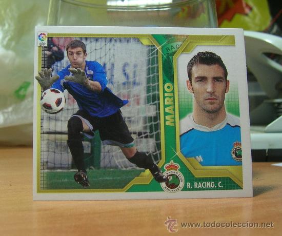 Cromos de f&uacute;tbol: EDICIONES ESTE 2011-2012  11 12   MARIO   (RACING)  SIN PEGAR - Foto 1