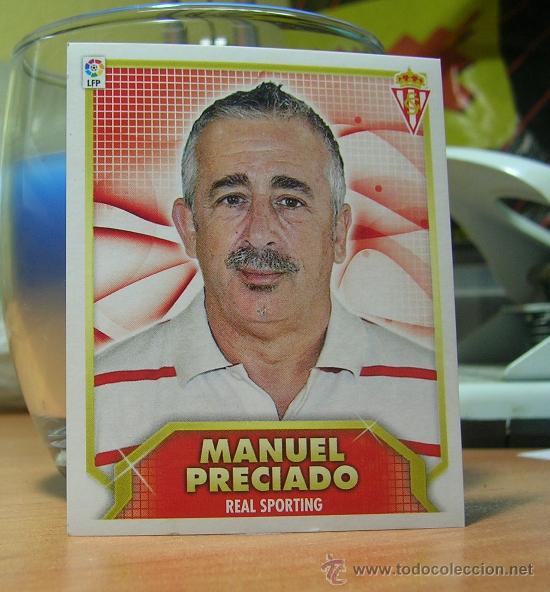 Cromos de f&uacute;tbol: EDICIONES ESTE 2011-2012  11 12   MANUEL  PRECIADO  (SPORTING)  SIN PEGAR - Foto 1