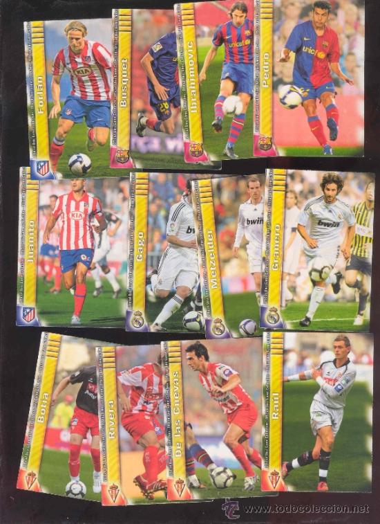 Fu&szlig;ball-Sticker: 56 FICHAS CROMOS FUTBOL OFFICIAL QUIZ GAME COLLECTION 2010 - VER FOTOS