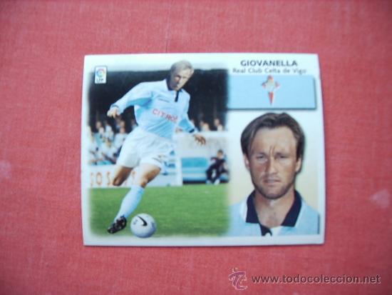 Cromos de f&uacute;tbol: ESTE 99-00 COLOCA GIOVANELLA (CELTA) SIN PEGAR - Foto 1