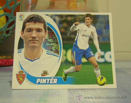 Cromos de f&uacute;tbol: EDICIONES ESTE 2012-2013   12 13      PINTER       (ZARAGOZA)   SIN PEGAR - Foto 1