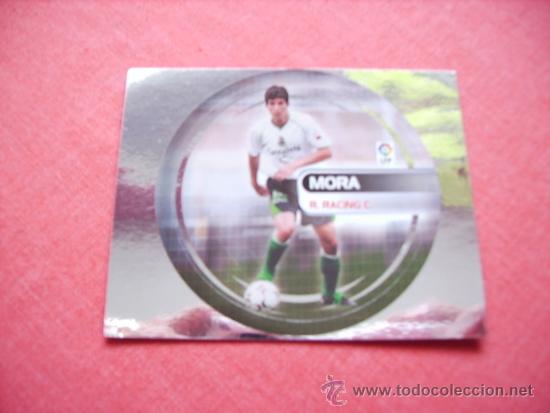Cromos de f&uacute;tbol: JOVENES CRACKS  NUTELLA  MORA (RACING) N&ordm; 17 - Foto 1