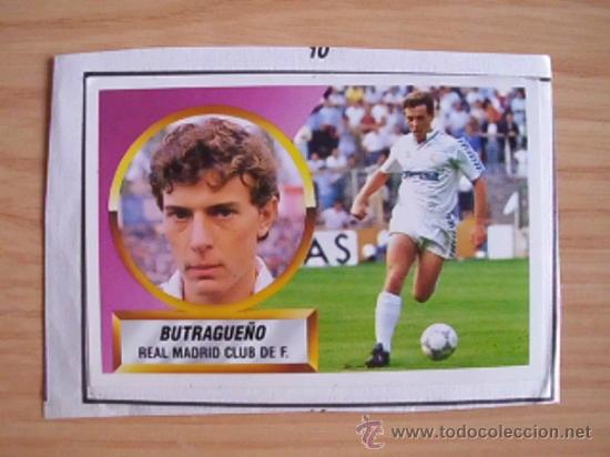 Liga 84-85. Butragueño (Real Madrid). Ediciones Este. - El Sitio De Mis