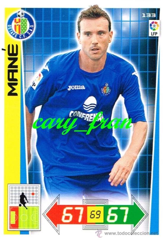 Cromos de f&uacute;tbol: ADRENALYN 2012 2013 12 13 GETAFE MANE - Foto 1