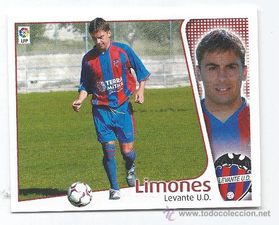 Cromos de Fútbol: 3685- CROMO LIGA ESTE 2004/2005- LIMONES-LEVANTE- B A J A - Foto 1 - 47106128