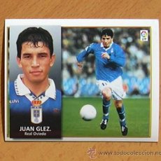 Cromos de Fútbol: OVIEDO - JUAN GONZÁLEZ - EDICIONES ESTE 1998-1999, 98-99 - NUNCA PEGADO