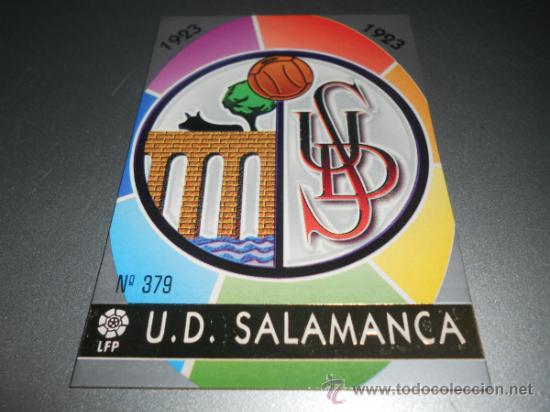 Cromos de F&uacute;tbol: 379 ESCUDO SALAMANCA CROMOS ALBUM MUNDICROMO LIGA FUTBOL 1997 1998 97 98