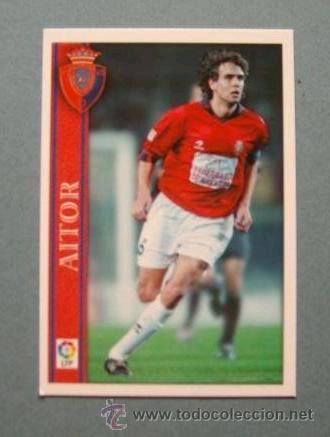 Cromos de f&uacute;tbol: LFP 2001 * AITOR * ATL. OSASUNA - Foto 1