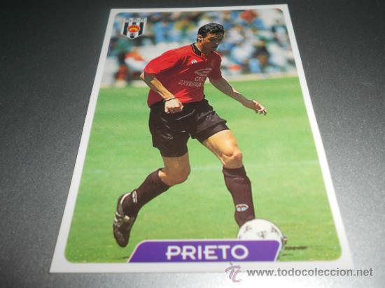 Figurine di Calcio: 353 PRIETO MERIDA CROMOS ALBUM MUNDICROMO LIGA FUTBOL 1995 1996 95 96