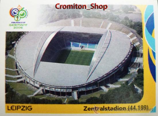 Cromos de f&uacute;tbol: N&ordm; 10 - ESTADIO DE LEIPZIG - MUNDIAL ALEMANIA 2006 06 DE PANINI WORLD CUP GERMANY