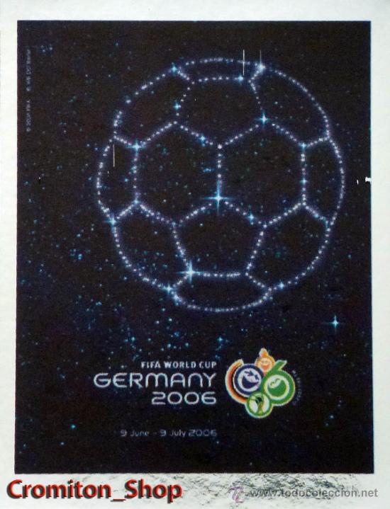 Figurine di Calcio: N&ordm; 4 - Logo oficial - MUNDIAL ALEMANIA 2006 06 DE PANINI WORLD CUP GERMANY