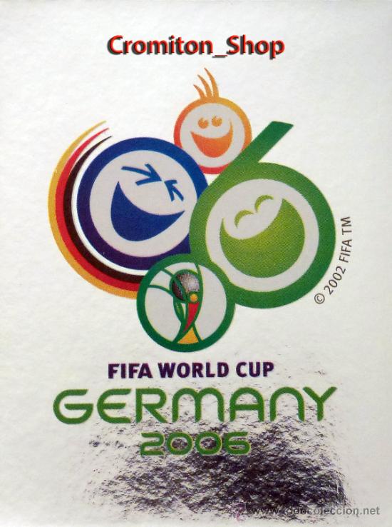Cromos de f&uacute;tbol: N&ordm; 3 - Emblema Oficial - MUNDIAL ALEMANIA 2006 06 DE PANINI WORLD CUP GERMANY