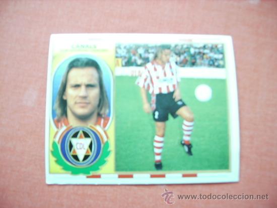 Cromos de f&uacute;tbol: ED. ESTE  96-97  COLOCA  CANALS  (LOGRO&Ntilde;ES) - Foto 1