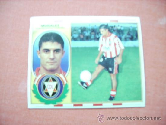 Cromos de f&uacute;tbol: ED. ESTE  96-97  COLOCA  MORALES  (LOGRO&Ntilde;ES) - Foto 1