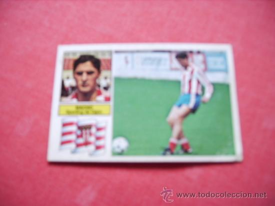 Cromos de f&uacute;tbol: ED. ESTE  82-83  COLOCA  NACHO  (SPORTING) - Foto 1
