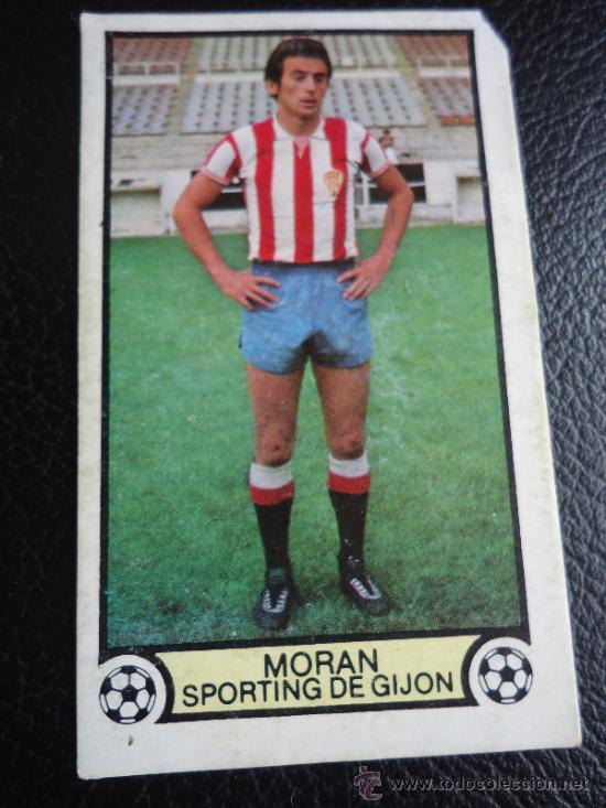 Cromos de f&uacute;tbol: ESTE 79 80 MORAN SPORTING GIJON DESPEGADO - Foto 1