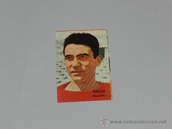 Cromos de f&uacute;tbol: VIOLETA - ESPA&Ntilde;A - - Foto 1