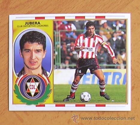 Cromos de f&uacute;tbol: Logro&ntilde;&eacute;s - Jubera - Ediciones Este 1996-1997, 96-97 - Nunca pegado - Foto 1