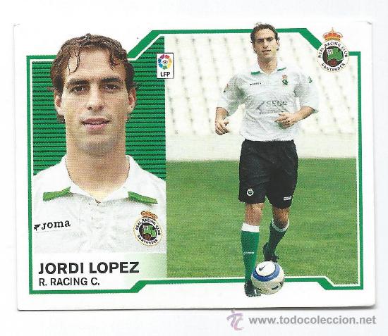 Cromos de f&uacute;tbol: 3688-CROMO LIGA ESTE 2007/2008- JORDI LOPEZ- BAJA