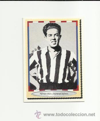 Cromos de f&uacute;tbol: 9 ALFONSO OLASO (ATLETICO DE MADRID)  EDICIONES ESTE 1996 - - Foto 1