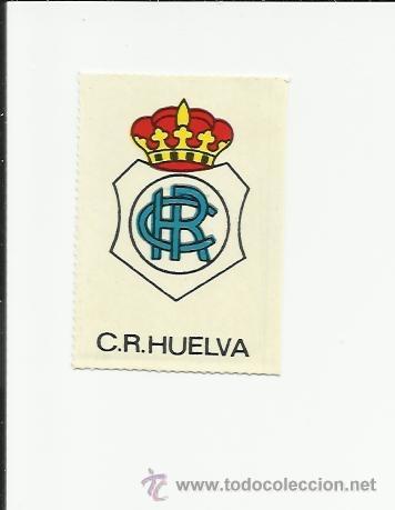 Figurine di Calcio: ESCUDO CR HUELVA - EDITORIAL DESCONOCIDA A&Ntilde;OS 70 - CROMOS