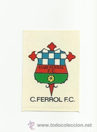 Fu&szlig;ball-Sticker: ESCUDO C FERROL FC - EDITORIAL DESCONOCIDA A&Ntilde;OS 70 - CROMOS