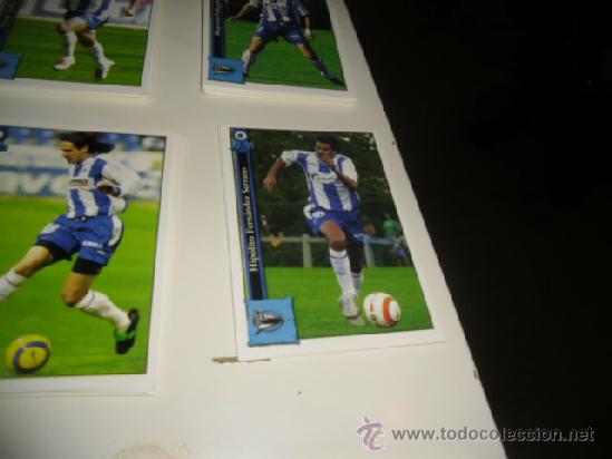 Figurine di Calcio: MUNDICROMO 2005 2006 FICHA EN ALAVES POLI