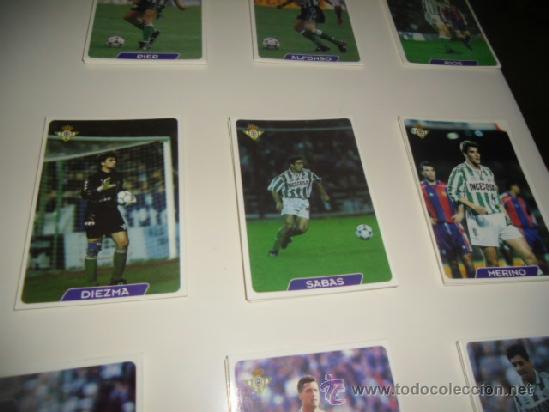 Figurine di Calcio: MUNDICROMO 1995 1996 95 96 FICHA EN  BETIS SABAS