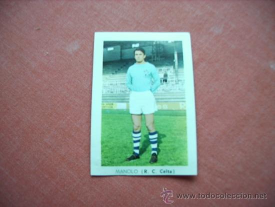 Cromos de f&uacute;tbol: ED.  FHER  1970  MANOLO  (CELTA) - Foto 1