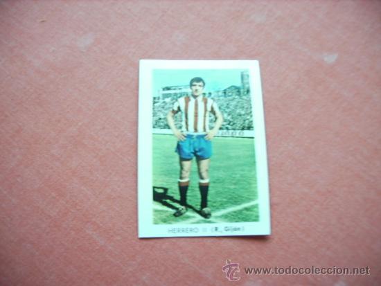 Cromos de f&uacute;tbol: ED.  FHER  1970  HERRERO  (SPORTING) - Foto 1