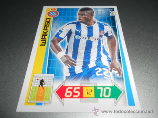 121 wakaso espanyol cromos album adrenalyn l - Buy Collectible football stickers on todocoleccion