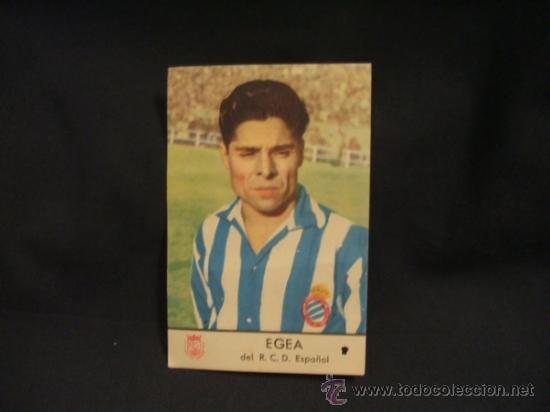 Cromos de f&uacute;tbol: EGEA - R.C.D. ESPA&Ntilde;OL - CASTELLBLANCH - - Foto 1