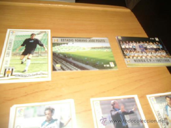 Cromos de F&uacute;tbol: 1997 1998 97 98  MUNDICROMO MERIDA N&ordm; 359 PLANTILLA