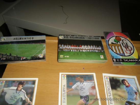 Figurine di Calcio: 1997 1998 97 98  MUNDICROMO SALAMANCA N&ordm; 379 ESCUDO