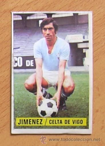Cromos de f&uacute;tbol: Celta - Jim&eacute;nez - Ediciones Este 1974-1975, 74-75 - Foto 1