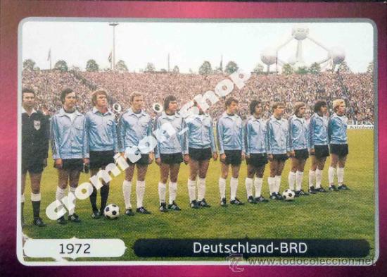 Cromos de f&uacute;tbol: N&ordm; 519 HISTORIA DEUTSCHLAND-BRD 1972