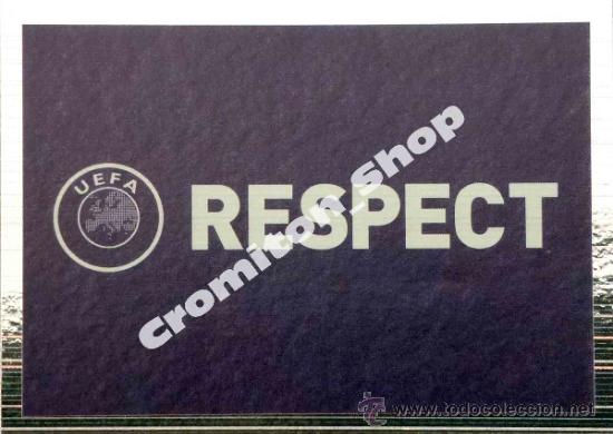 Cromos de F&uacute;tbol: N&ordm; 5 UEFA RESPECT EURO 12 2012 POLAND UKRAINE PANINI POLONIA UCRANIA