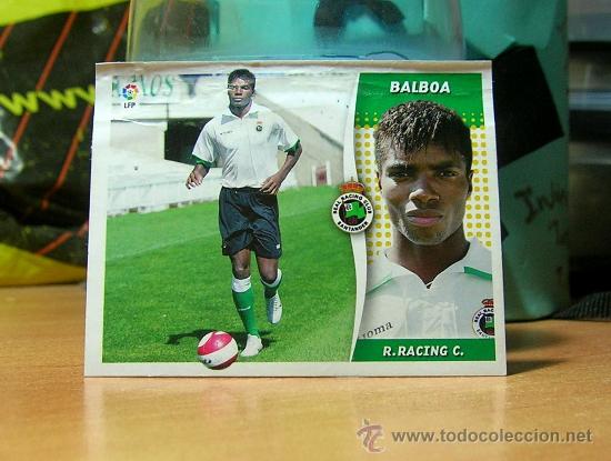 Cromos de f&uacute;tbol: EDICIONES ESTE 2006-2007 06 07 BALBOA (COLOCA) RACING VENTANILLA LEER