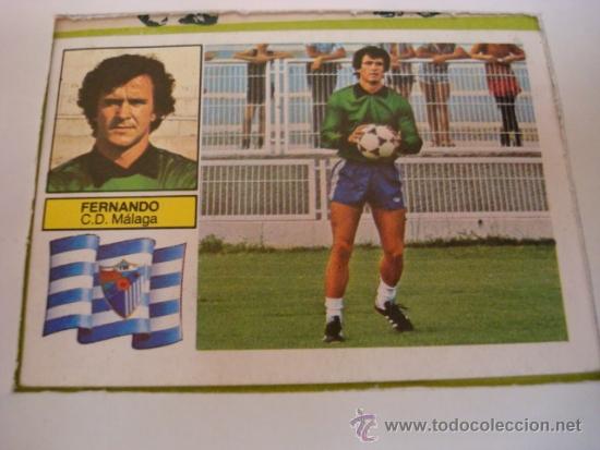 Cromos de f&uacute;tbol: FERNANDO COLOCA MALAGA 82/83 - Foto 1